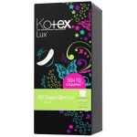 Прокладки женские ежедневные, Kotex (Котекс) №60 суперслим део люкс