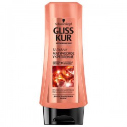 Бальзам для волос, Gliss Kur (Глисс кур) 200 мл Магическое укрепление